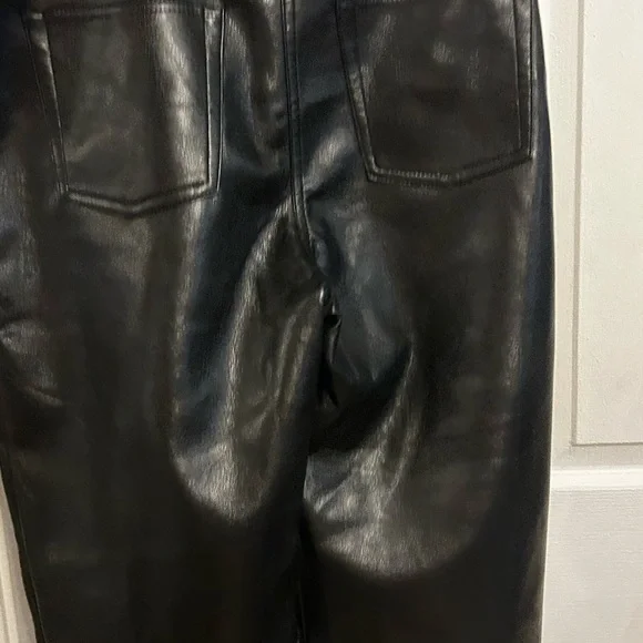 WILFRED Faux Leather Black Pant 6 - Picture 15 of 15